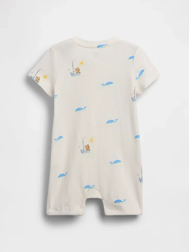 Dětské krátké overaly z organické bavlny „Baby First Favorites“