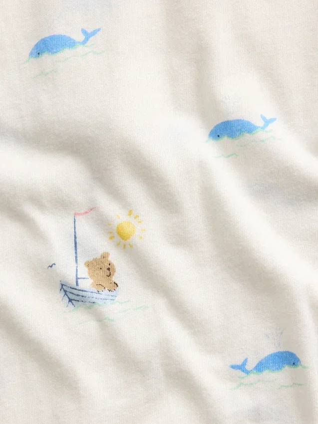 Dětské krátké overaly z organické bavlny „Baby First Favorites“