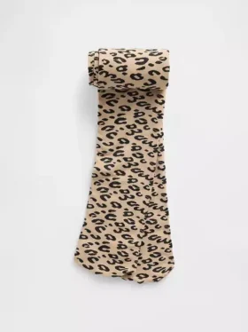 Dětské legíny s leopardím vzorem