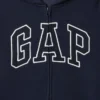 Dětská mikina s kapucí a zipem Vintagesoft Logo
