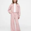 Dětská mikina s kapucí a zkráceným střihem Vintagesoft na zip