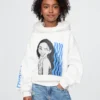 Dětská mikina s kapucí GAP × Disney Vintagesoft v oversized střihu