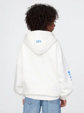 Dětská mikina s kapucí GAP × Disney Vintagesoft v oversized střihu