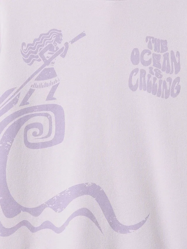 Dětská mikina s kapucí GAP × Disney Vintagesoft v oversized střihu