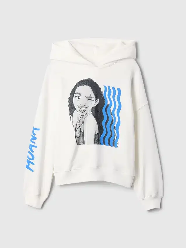 Dětská mikina s kapucí GAP × Disney Vintagesoft v oversized střihu