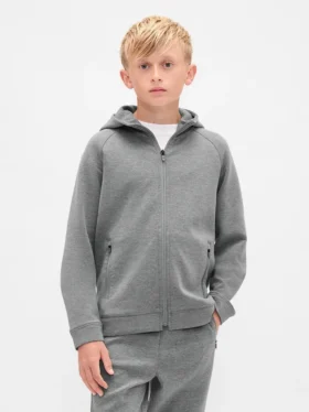 Dětská mikina s kapucí GapFit Tech Quick-Dry Zip