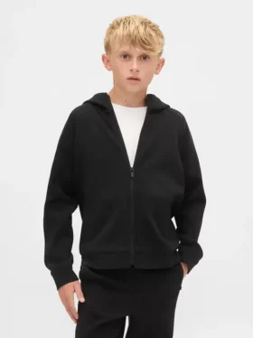 Dětská mikina s kapucí GapFit Tech Quick-Dry Zip