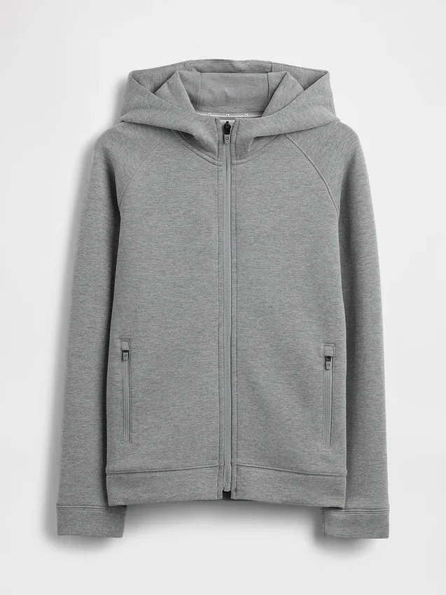 Dětská mikina s kapucí GapFit Tech Quick-Dry Zip