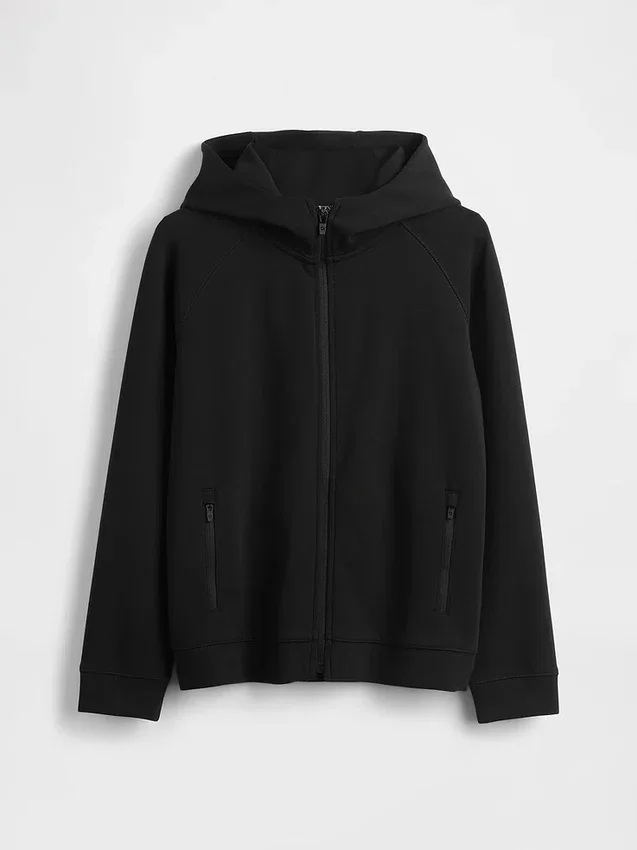 Dětská mikina s kapucí GapFit Tech Quick-Dry Zip