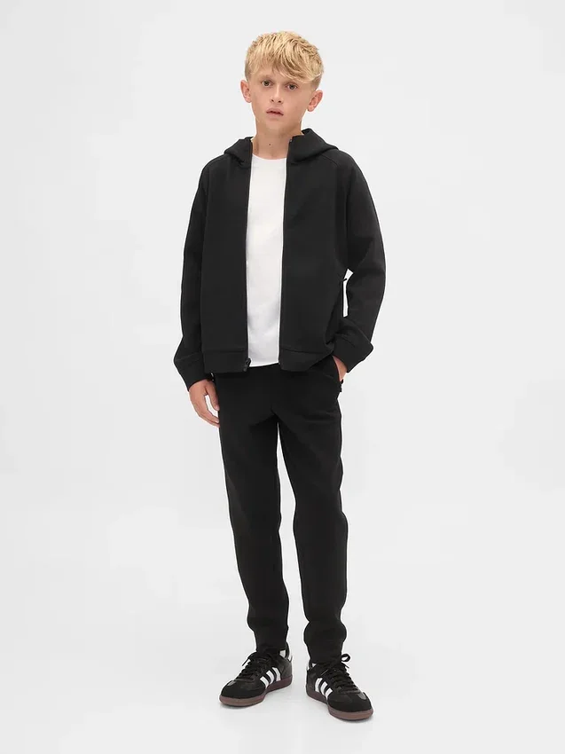 Dětská mikina s kapucí GapFit Tech Quick-Dry Zip