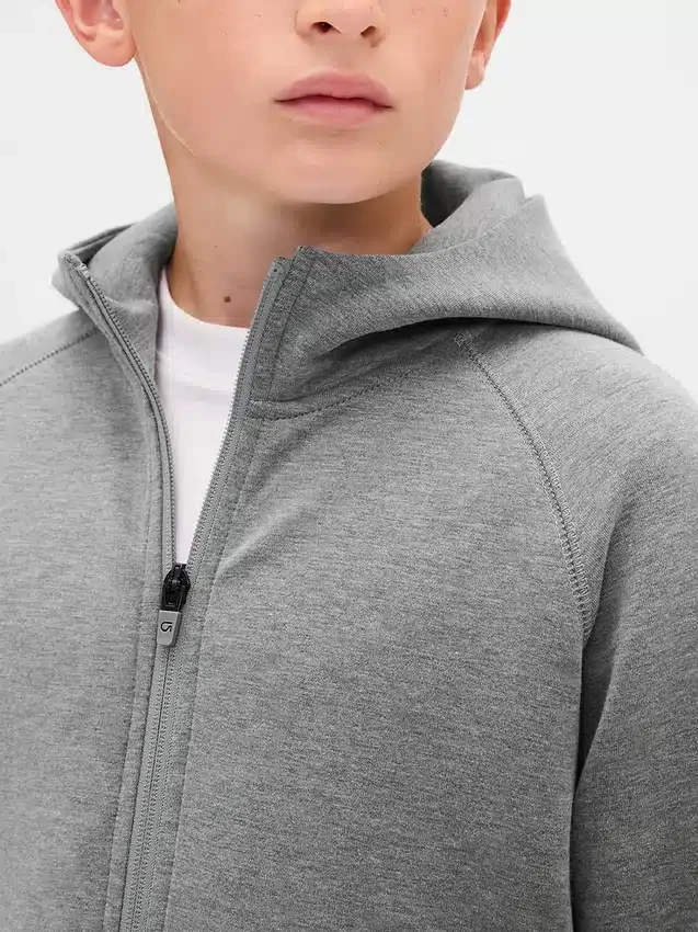 Dětská mikina s kapucí GapFit Tech Quick-Dry Zip