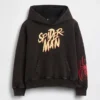 Dětská mikina s kapucí Marvel Vintagesoft Spider-Man v volném střihu