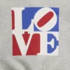Dětská mikina s kapucí Robert Indiana Love