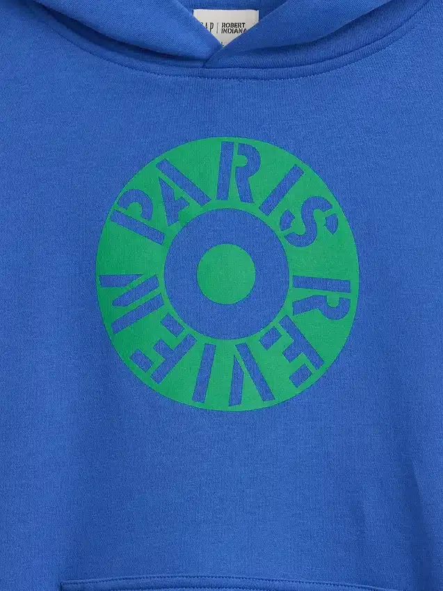 Dětská mikina s kapucí Robert Indiana Vintagesoft