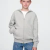 Dětská mikina s kapucí Vintagesoft na zip