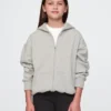 Dětská mikina s kapucí Vintagesoft na zip