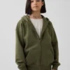 Dětská mikina s kapucí Vintagesoft na zip