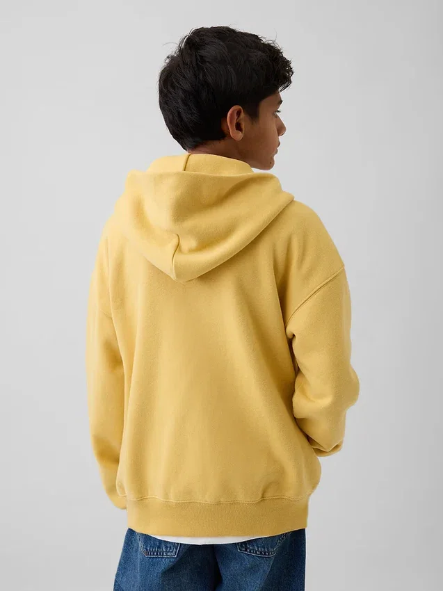 Dětská mikina s kapucí Vintagesoft na zip