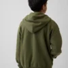 Dětská mikina s kapucí Vintagesoft na zip