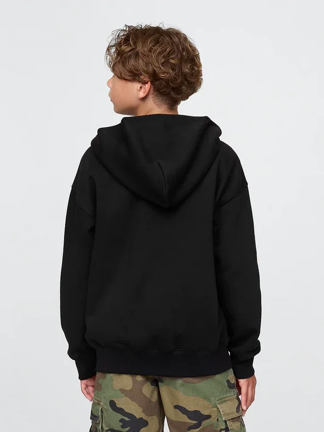 Dětská mikina s kapucí Vintagesoft na zip