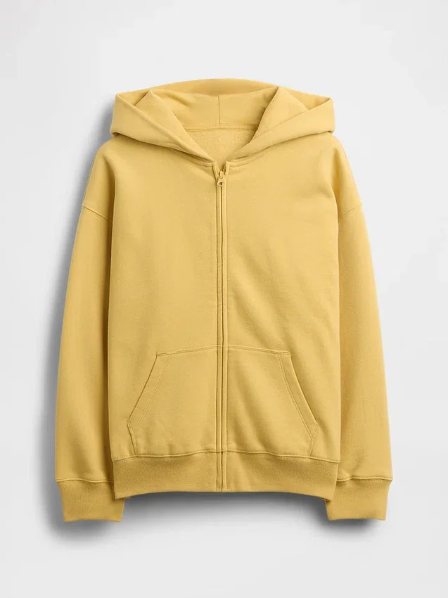 Dětská mikina s kapucí Vintagesoft na zip