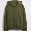 Dětská mikina s kapucí Vintagesoft na zip