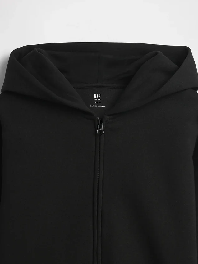 Dětská mikina s kapucí Vintagesoft na zip