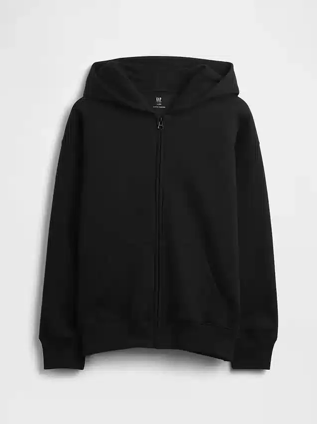Dětská mikina s kapucí Vintagesoft na zip
