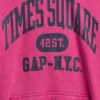 Dětská mikina s kapucí Vintagesoft NYC Times Square