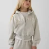 Dětská mikina s kapucí Vintagesoft Oversized Logo Zip