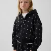 Dětská mikina s kapucí Vintagesoft Oversized Logo Zip