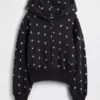 Dětská mikina s kapucí Vintagesoft Oversized Logo Zip
