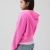 Dětská mikina s kapucí Vintagesoft Oversized Logo Zip