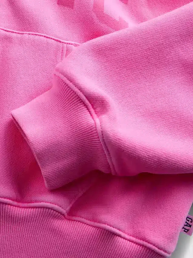 Dětská mikina s kapucí Vintagesoft Oversized Logo Zip