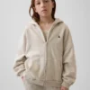 Dětská mikina s kapucí Vintagesoft Oversized Zip