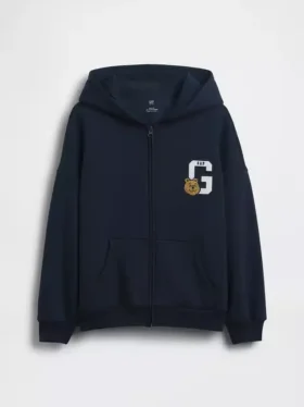 Dětská mikina s kapucí Vintagesoft Oversized Zip