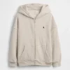 Dětská mikina s kapucí Vintagesoft Oversized Zip