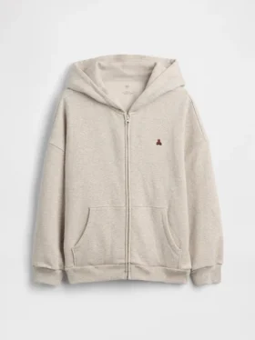 Dětská mikina s kapucí Vintagesoft Oversized Zip