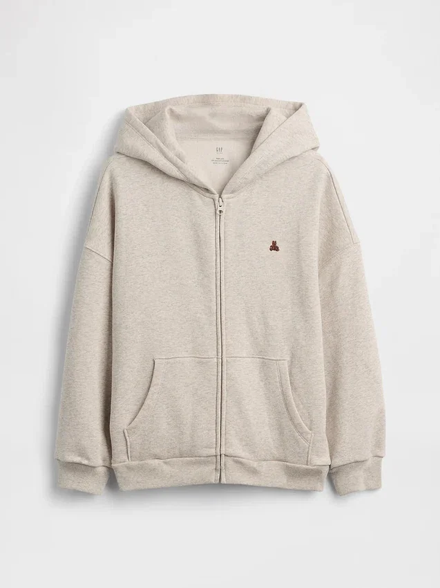 Dětská mikina s kapucí Vintagesoft Oversized Zip