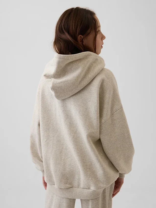 Dětská mikina s kapucí Vintagesoft Oversized Zip