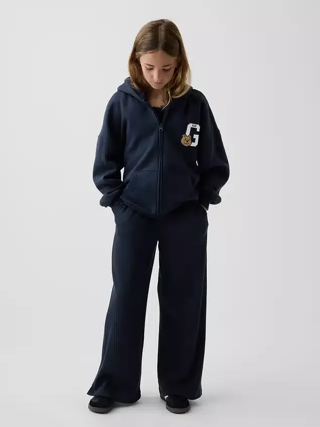 Dětská mikina s kapucí Vintagesoft Oversized Zip