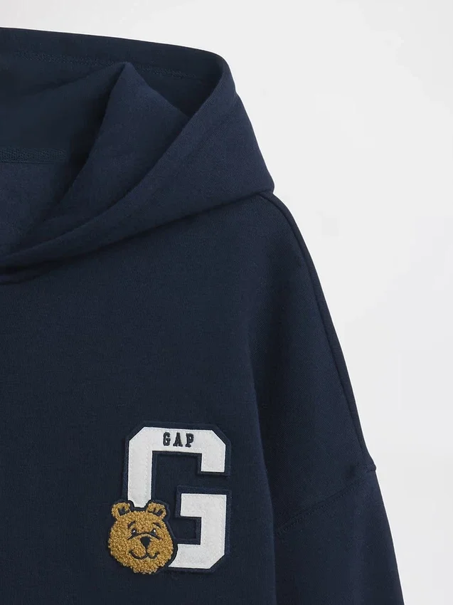 Dětská mikina s kapucí Vintagesoft Oversized Zip