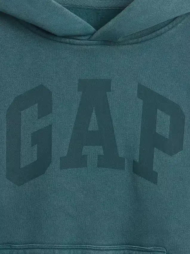 Dětská mikina s kapucí Vintagesoft Relaxed Logo