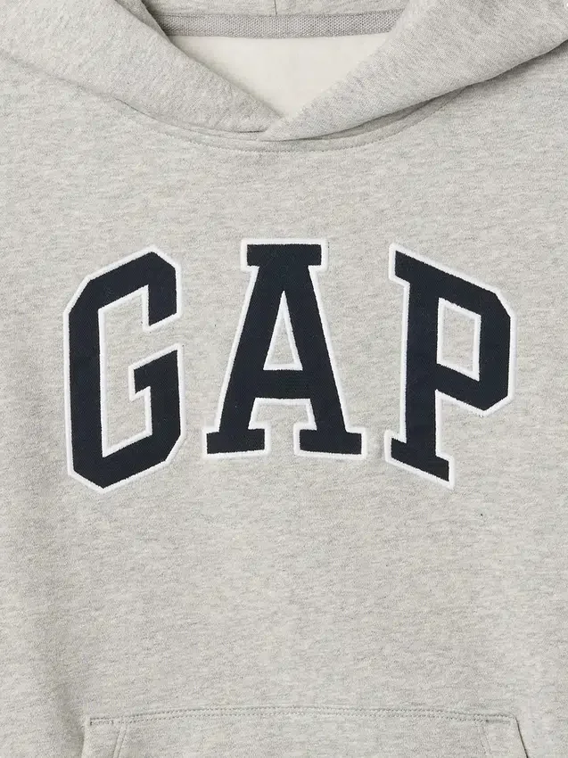 Dětská mikina s kapucí Vintagesoft s logem