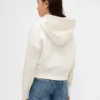 Dětská mikina s kapucí Vintagesoft z kombinovaných materiálů