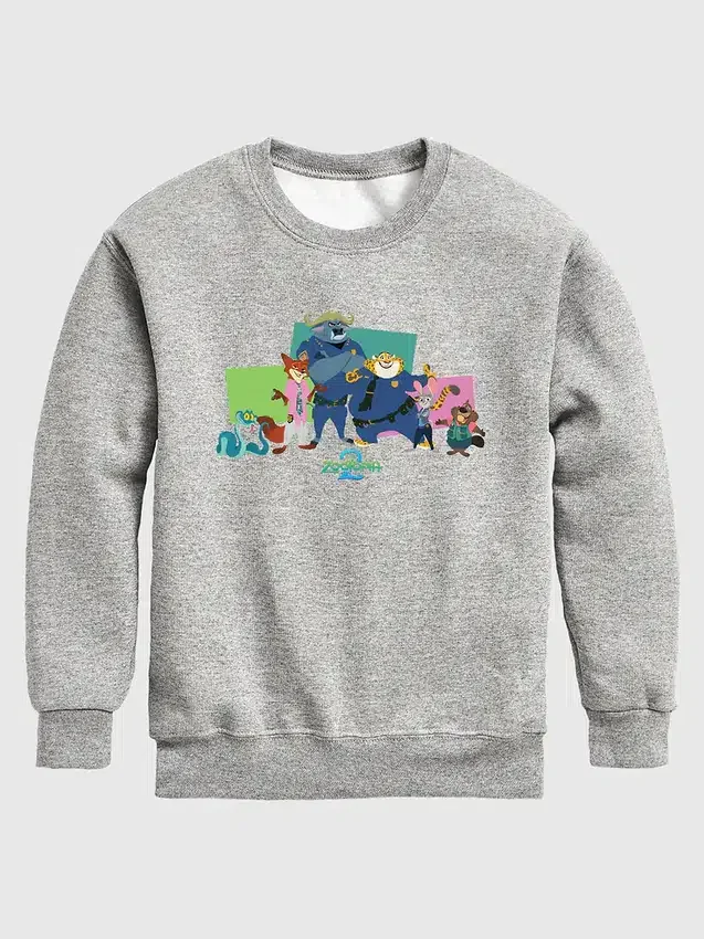 Dětská mikina s postavičkami z filmu Disney Zootopia