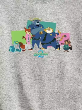 Dětská mikina s postavičkami z filmu Disney Zootopia