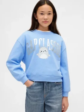Dětská mikina Vintagesoft s logem Squishmallow