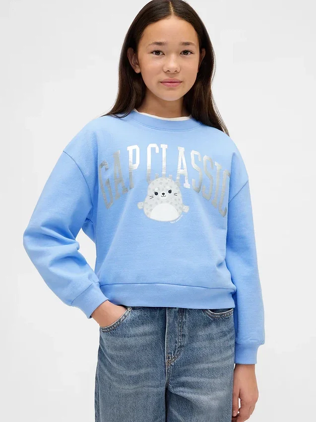 Dětská mikina Vintagesoft s logem Squishmallow