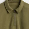 Dětská mikina Vintagesoft s čtvrtinovým zipem